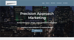 Desktop Screenshot of precisionapproachmarketing.com